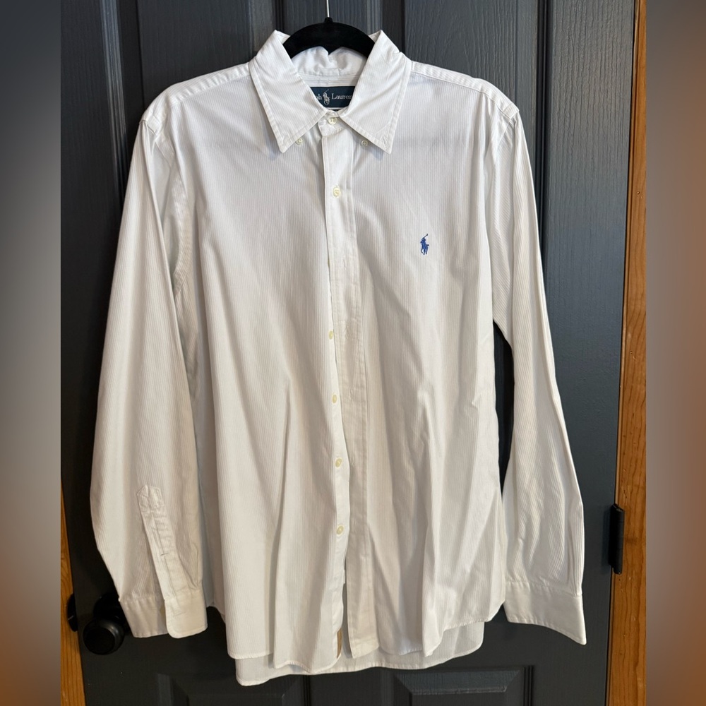 Polo by Ralph Lauren White Men's Shirt